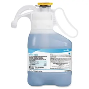 212 MAIN Virex 2 1-Step Concentrated Liquid Disinfectant Cleaner, Minty Neutral pH Formula, Blue Solution for Household Hard Surfaces