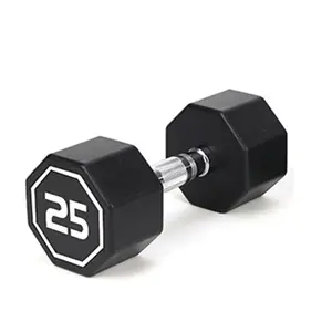 A4A 25LB per piece apollo Dumbbell for both commercial and home usage High-end Coated Octagon Dumbbells