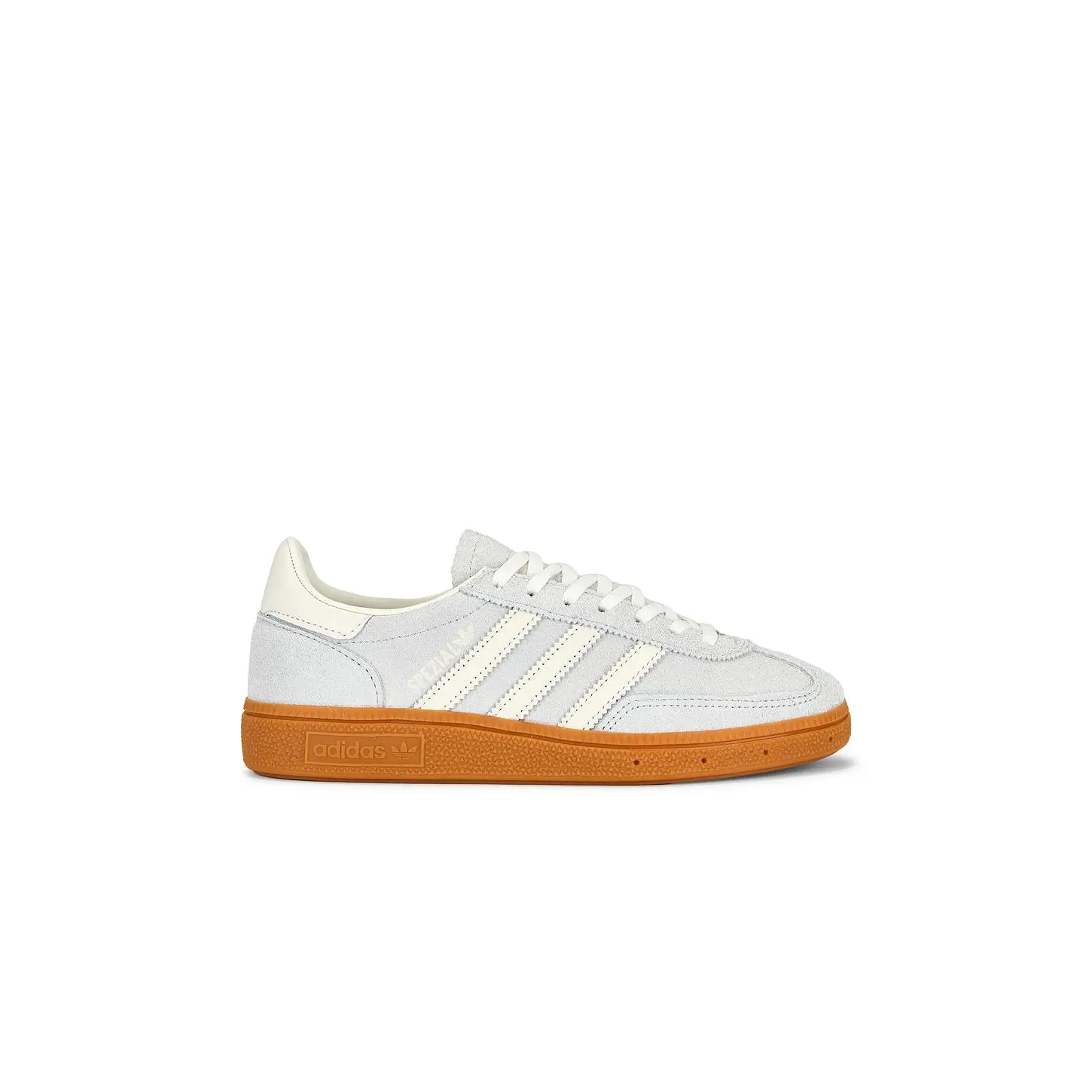 adidas Originals Handball Spezial Sneaker in Wonder Silver, Off White & Gum 2