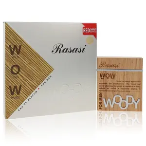 Rasasi 556250 Rasasi Woody Eau De Parfum Spray for Men - 2 oz