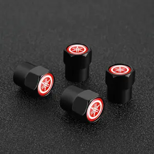Motorcycle Styling Wheel Tire Valve Caps for Yamaha R1 R3 R25 Mt-09 Mt07 Fazer Fz6 Xj6 R15 Tmax Ys125 Xtz125 Ib E8 Rxv Ybr125 Ybr250