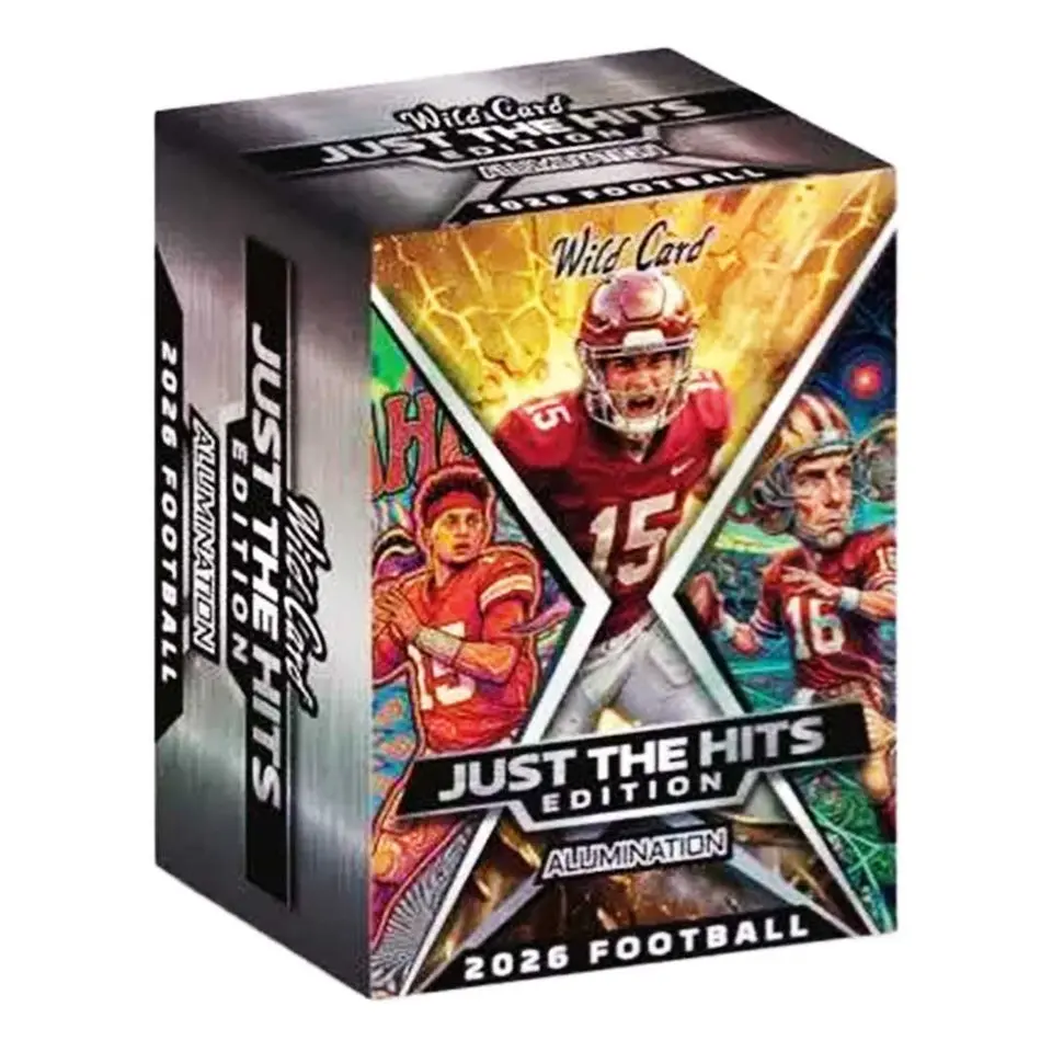 2026 Wild Card Alumination Just The Hits Football Hobby Jumbo Box Trading Cards RY