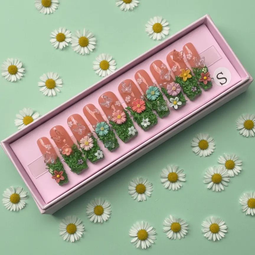 Garden Party Set | Press-On Nails