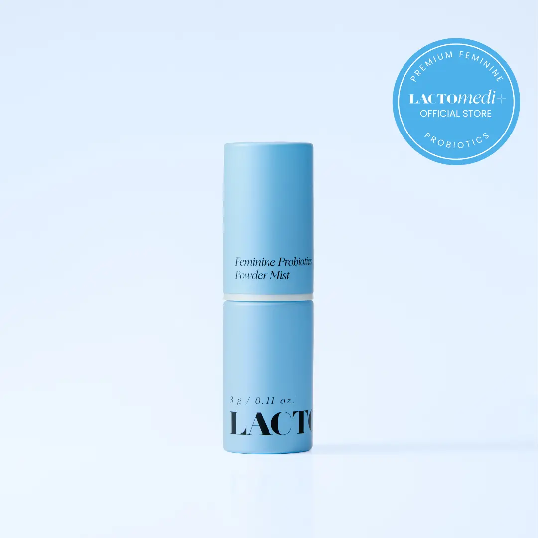 LACTOMEDI Feminine Probiotics Powder Mist -  100 Billion Probiotics for All-Day Freshness and comfort Intimate Care Ph Balance 0.11oz