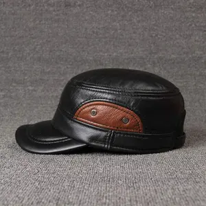 Leather Cowhide Hat