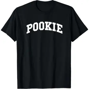 Pookie College T-Shirt,Made of 100% cotton,High-quality print,Soft and comfortable to the touch,Made in USA