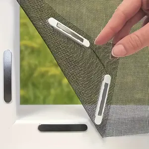 Magnetic Mosquito Net Window Screen Set, Adjustable Size, High Breathability, No Drilling, Easy Installation, Pest-Proof Design
