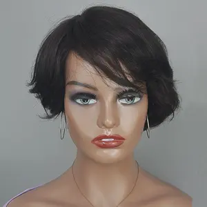 #humanhairwig #shortwig #pixiewig #naturalwig #everydaywig #blackwomenwig #shortbobwig #layeredwig #humanhair #naturalhairwig