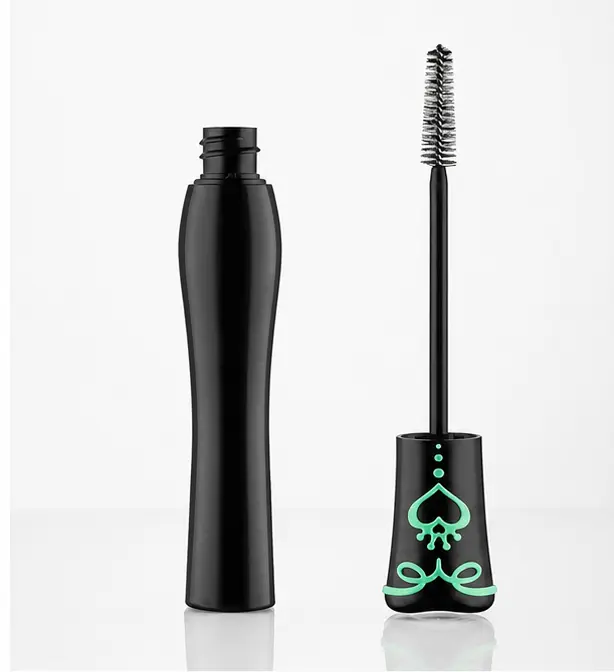 Black Volumizing & Lengthening Mascara, Clump-Free Fiber Brush, Defines & Separates Lashes, Vegan, Cruelty-Free, Paraben-Free, Oil-Free