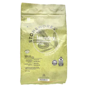 Grab Green Stoneworks, Laundry Detergent Pods, Olive Leaf, 50 Loads, 1.65 lbs (750 g)