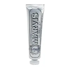 Marvis Whitening Mint Toothpaste, Fresh Mint Flavor Oral Care, Anti-Cavity & Teeth Whitening, 85ML Mouthwash Balm