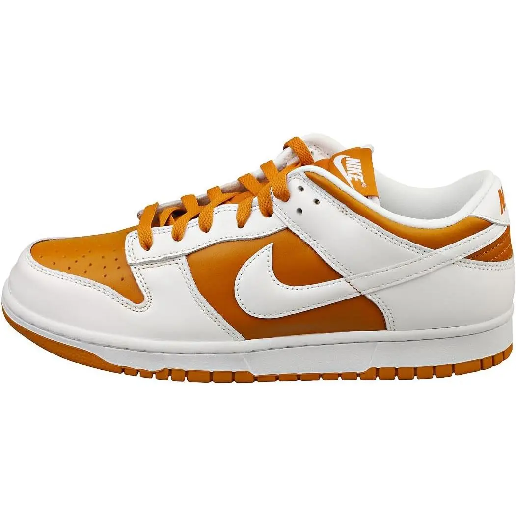 Men's Nike Dunk Low QS Dark Curry/White (FQ6965 700)