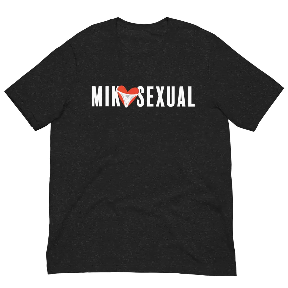 Mikosexual Unisex t-shirt, Miko Fan Apparel Graphic tshirt