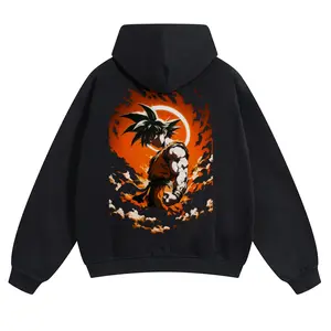 Dragon Ball DBZ Goku Unisex FallFreshness outfits men streetwear 80s 90s graphic tees cotton Anime funny 300g Hoodies men gifts