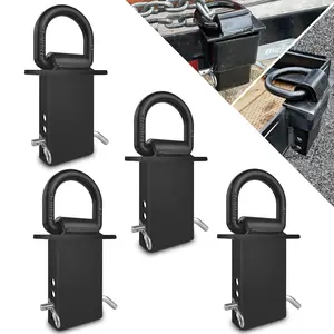 4Pcs 18000lbs Heavy Duty Removable D Ring Stake Pocket tie Down for Utility Trailers and Flatbeds Equipped with Stake Pockets Stake Pocket D-Rings #TikTokShopBacktoSchool Tire