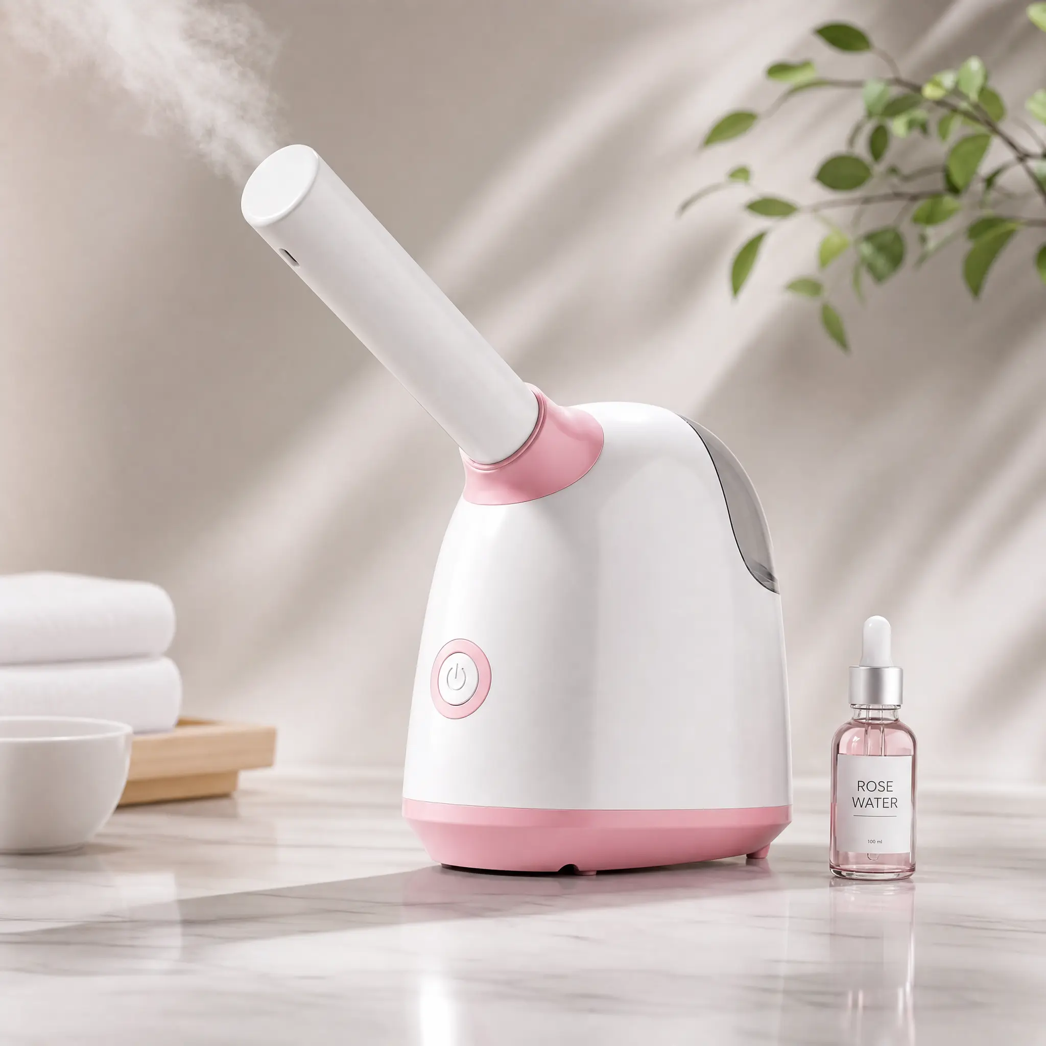 Facial Steamer for Revitalizing Hydration, Portable Skin Care Machine with Moisturizing Mist for Acne Prone Skin, Skin Care Machines