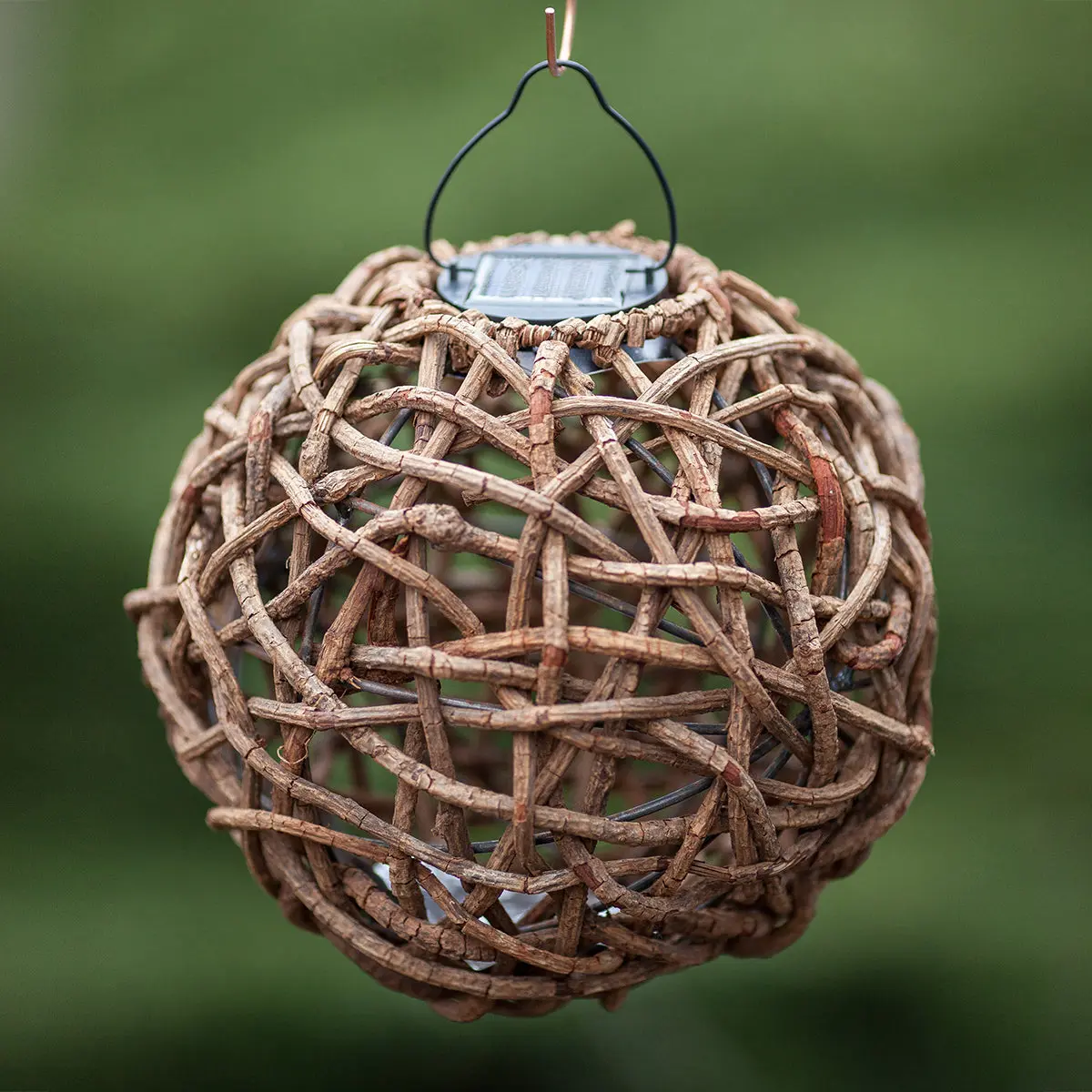 Lumisphere Rattan Solar Lantern