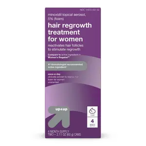Hair Regrowth Treatment with Minoxidil 5% & Topical Aerosol for Women -