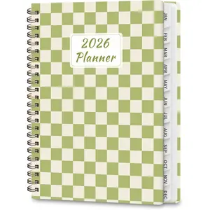 2026 Planner, Weekly and Monthly Calendar Academic Planning Book, Jan 2026 - Dec 2026, Agenda Calendar Planner for Office Supplies and Desk Accessories - A5 (6.3" x 8.5")