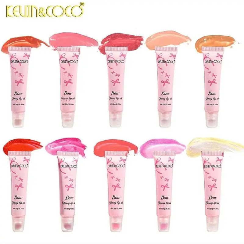Kevin and coco Bow 10pc Glossy Lip Oil