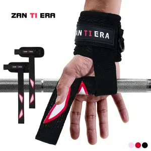 Adjustable Wrist Wrap, 1 Pair Elastic Wrist Guard, Wrist Protection Band for Weight Lifting, Crossfit, Powerlifting, Strength Training, Sports & Fitness