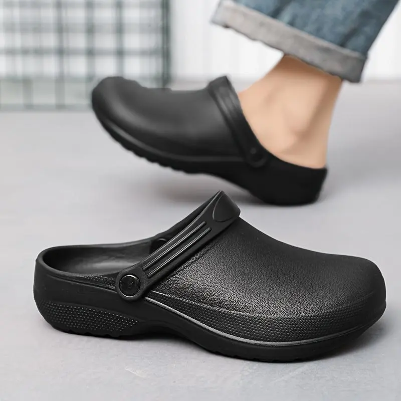 Unisex Slip-On Professional EVA Work Clogs, Comfortable Durable Non-Slip Waterproof Shoes for Chefs, Casual Sports & Outdoor Accessory