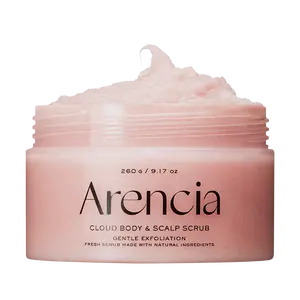 Arencia Fresh Cloud Sea Salt Body & Scalp Scrub (Pink)