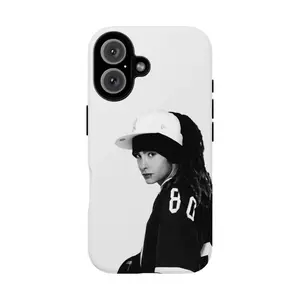 Tokio Hotel Guitarist Tom Kaulitz Patterned Film-Style Phone Case — Compatible with iPhone 12, 13, 14, 15, 16, 17 Series. A lightweight, slim, and durable hard case featuring high-definition printing. Unisex design; resistant to yellowing and fading. The