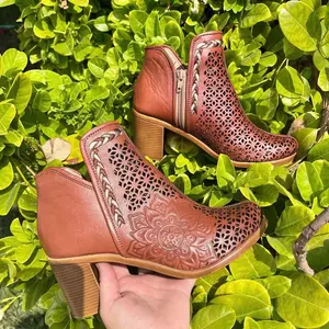 Mexican Boots Handcrafted Boots Boho Boots Ankle