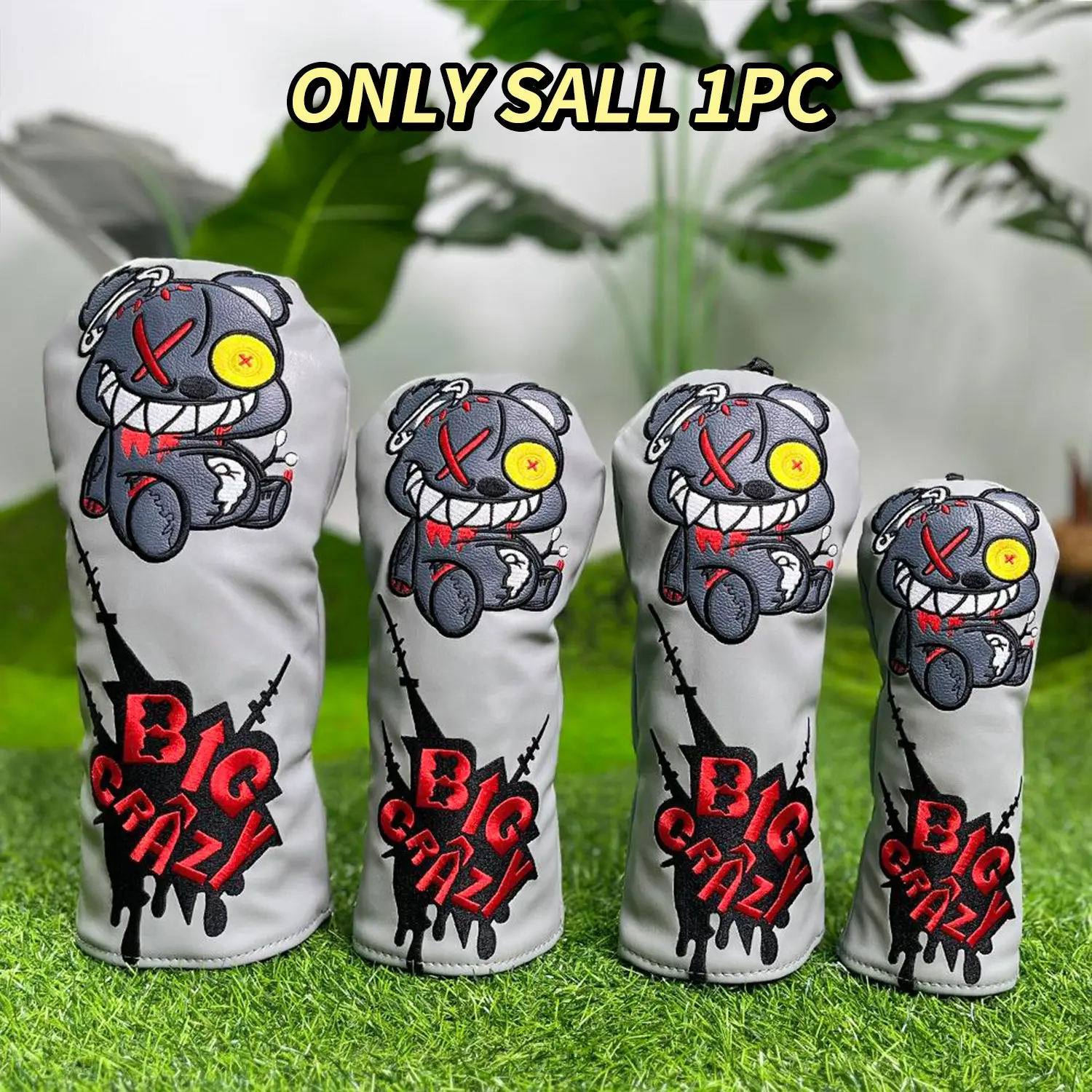 Universal Golf Club Cover Protector, Driver Head Cover & Fairway Wood Hybrid Protection, Unique Gift for Family & Friends, Golf Accessories, Golf Gift Accessory