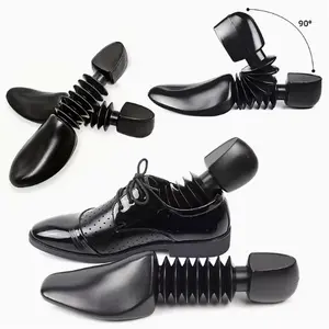 2pcs Expandable Shoe Stretcher, Anti-Wrinkle Adjustable Footwear Support, Universal Fit for Leather & Sports Shoes, Men Women