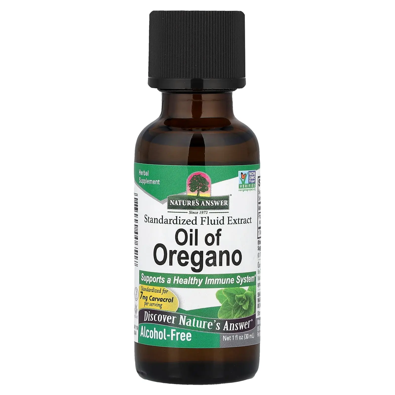Nature's Answer Oil of Oregano, Alcohol-Free, 1 fl oz (30 ml) Nature's Answer Oil of Oregano, Alcohol-Free, 1 fl oz (30 ml)