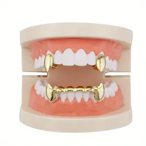 1 Set New Arrival Fashion Trend Fancy Daily Wearing Hip-Hop Dentures For Men And Women Oral