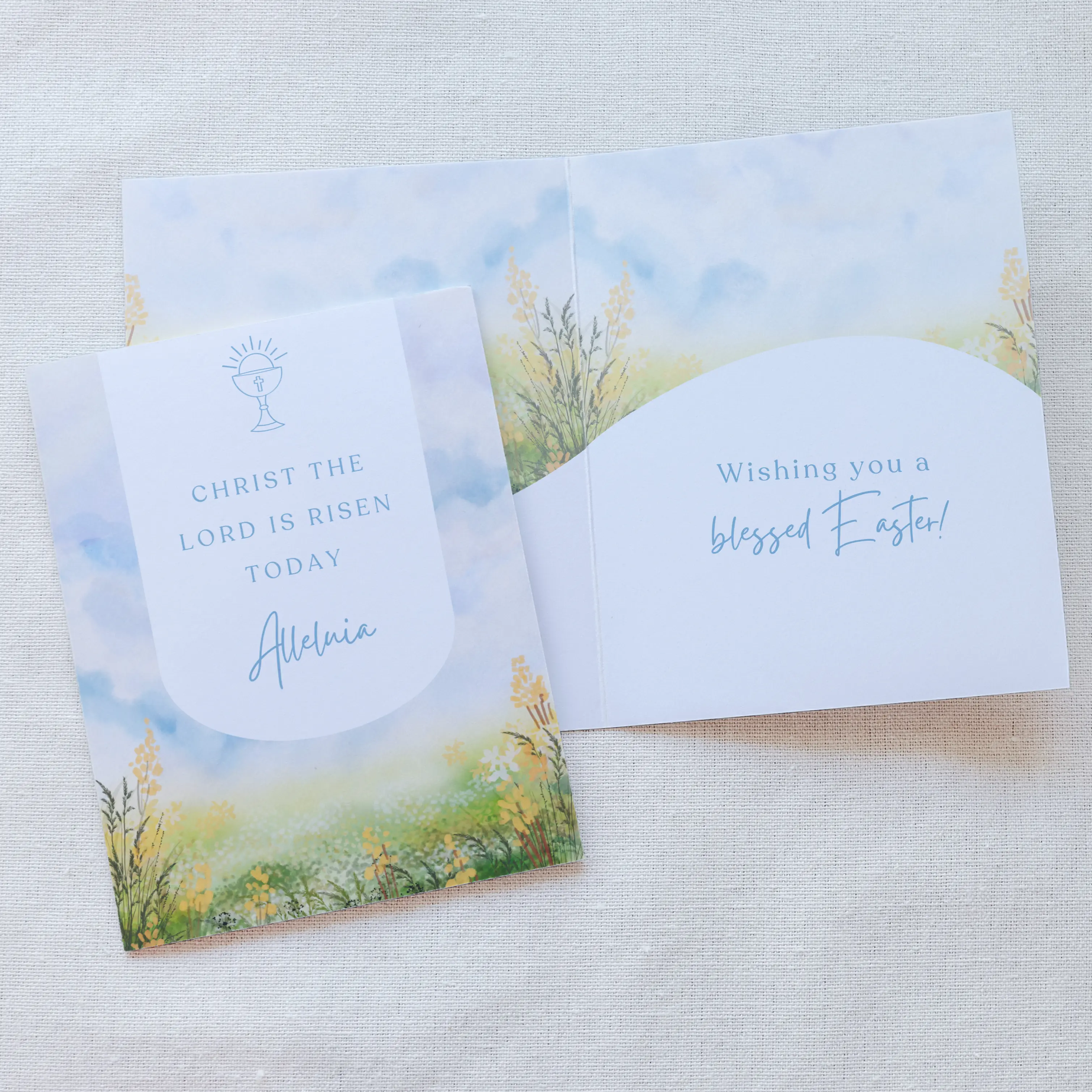 "Christ the Lord is Risen" Easter Card