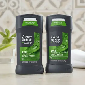 Dove Men+Care Extra Fresh Antiperspirant Deodorant Stick 2 Pack 72-Hour Protection with Moisturizing Cream & Long-lasting Citrus Scent 2.7 oz Each