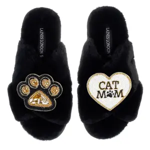 Cat Mom Slippers
