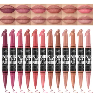 USHAS Lip Liner – Smooth Glide, Long-Lasting Definition | Waterproof & Smudge-Proof | Silky Matte Finish | Safe Formula (Multiple Shades Available)