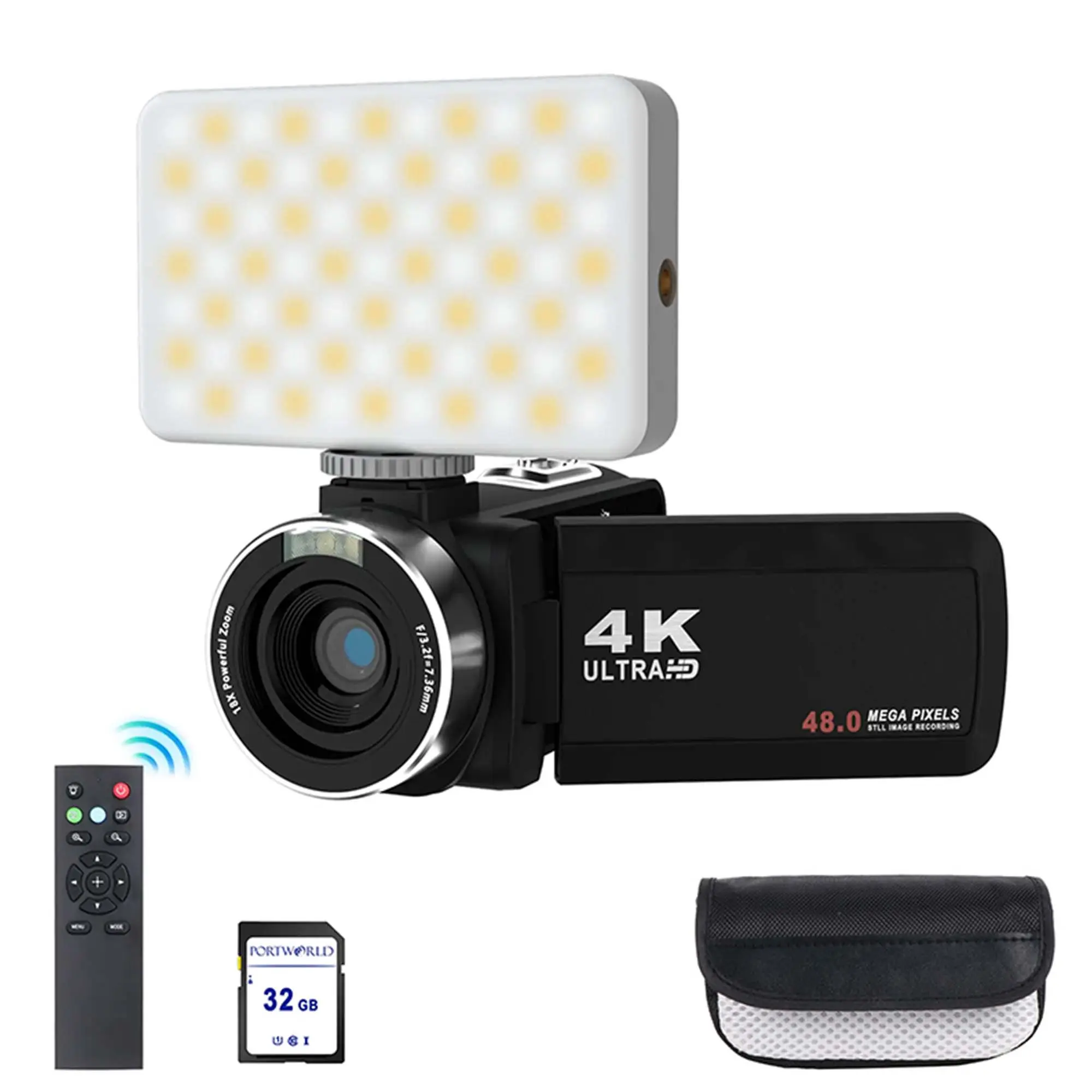 3.0 inch handycam,Video Camera Camcorder,1080P Full HD Digital Camera with Remote Control & 32GB SD Card ,Vlogging Camera for Indoor & Qutdoor tiktokshopbacktoschool