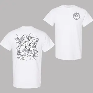 Two Sided Hercules Damsel Hero Megara Hades T-Shirt, Greek Mythology Gods Tee, Hercules Map Design Shirt, Vintage Dn -Inspired Top, DnWorld Graphic Tee, Merch Short Sleeve T-shirt