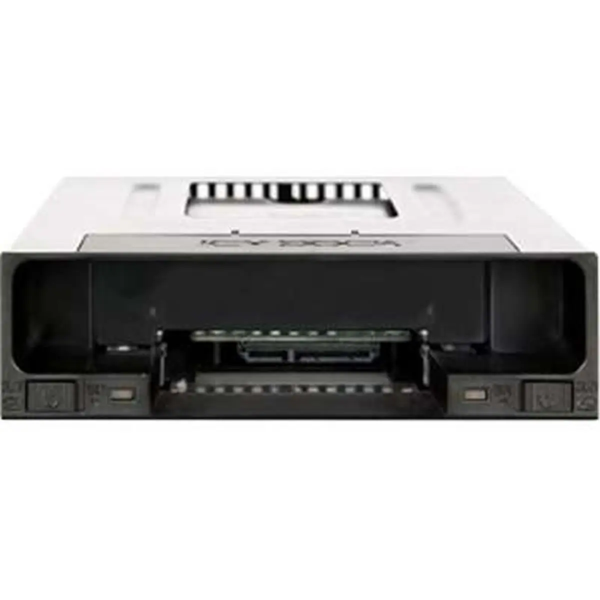 Icy Dock External High-Quality 5.25-Inches Door-Less Screw-Less Hard Disk Drive/SSD Enclosure, Standard Bay Docking Station with Reliability and Stabilizer