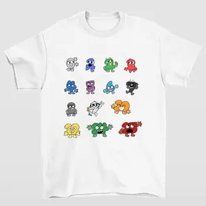 Integer BFDI Shirt Inanimate Insanity BFB Internet Video Game Meme Unisex Clothing