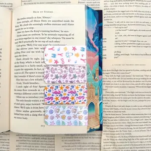 summer magnetic bookmarks | beach bookmark | seashell bookmark | girly bookmark | bookish | aesthetic bookmark  | reader gift