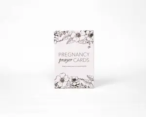 Pregnancy Prayer Cards for Parents/Grandparents (20 Cards) by Duncan & Stone - One-of-a-Kind Pregnancy Congratulations Gift - Bible Verse Cards - New Mom Essentials