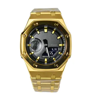 Custom Casio G-Shock Gold Stainless Steel Mod