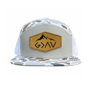 God Is Greater Than The Highs and Lows Camo Trucker Hat, Christian Faith Snapback Cap, Vintage Mesh Outdoor Hat for Men, Adjustable Inspirational Streetwear Baseball Cap