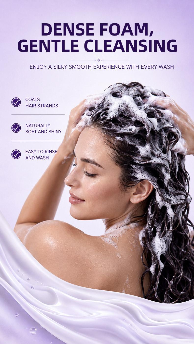 [NEW] KORMESIC Botuxi Smoothing Nourishing Shampoo | Biotin & Collagen Anti Hair Loss Shampoo with Multi Herbal Extracts, Oil Control, Volumizing Smooth Frizzy Hair for Men Women