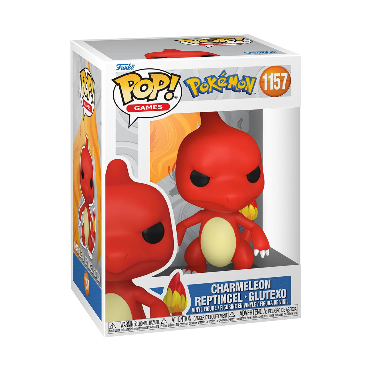 Funko Pop! Games: Pokemon - Charmeleon With Protector