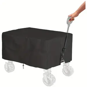 1pc Camping Cart Cover, Wagon Cover for Outdoor Garden Camping Picnic, Folding Wagon Stroller Trolley Cart Accessories.