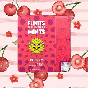 NEW (PICK YOUR FLAVOR) Flintts Mouth Watering Mints - Cherry