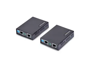 StarTech.com VDSL2 Ethernet Extender Kit over Single Pair Wire - Up to 0.6mi (1km) LAN Repeater over RJ11/CAT5e/CAT6   VDSL-LAN-EXTENDER-1G